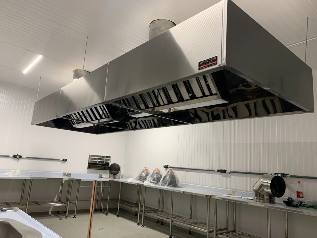 Coifa Industrial Tênue 3m